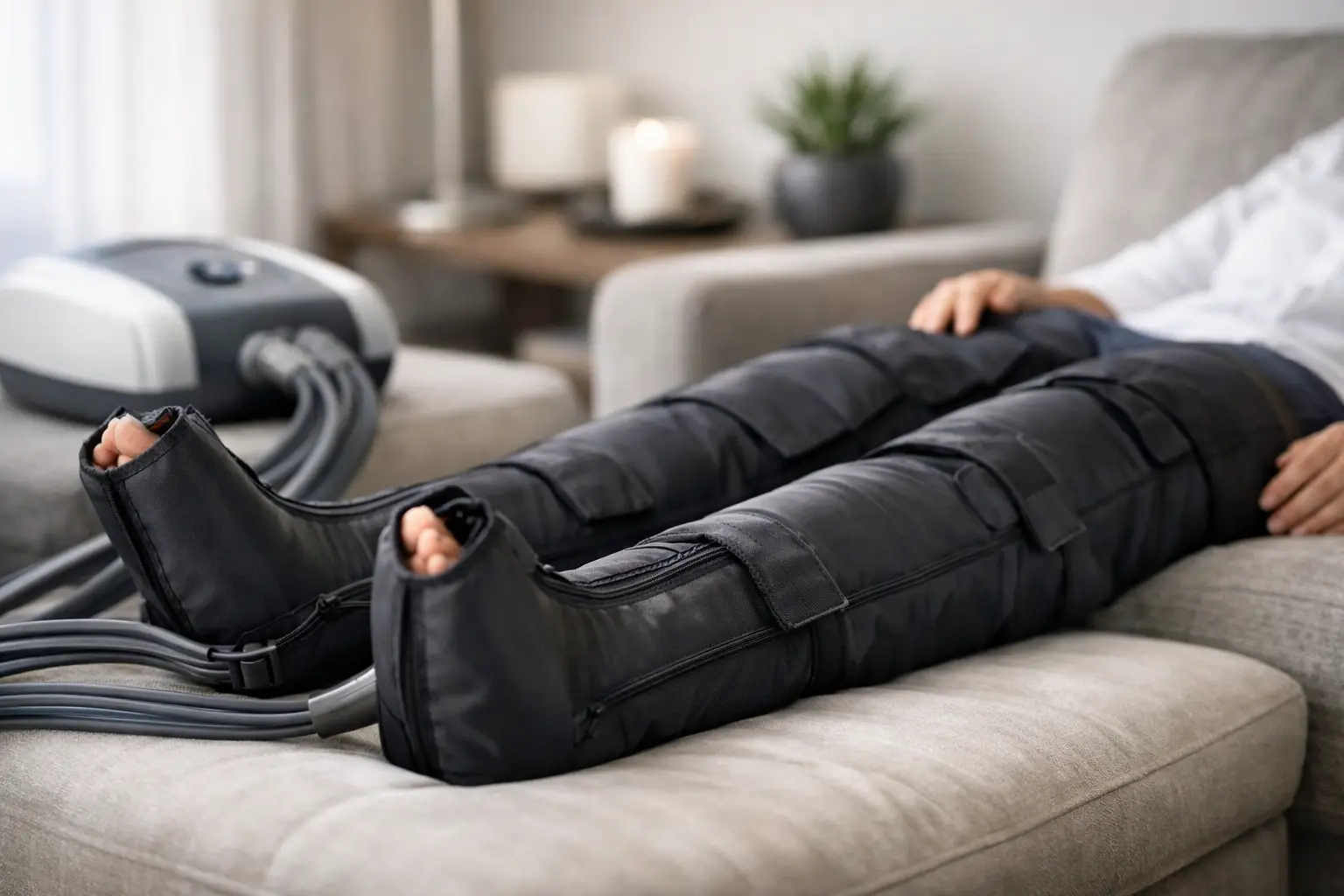 Can Compression Boots Reduce Swelling Safely?